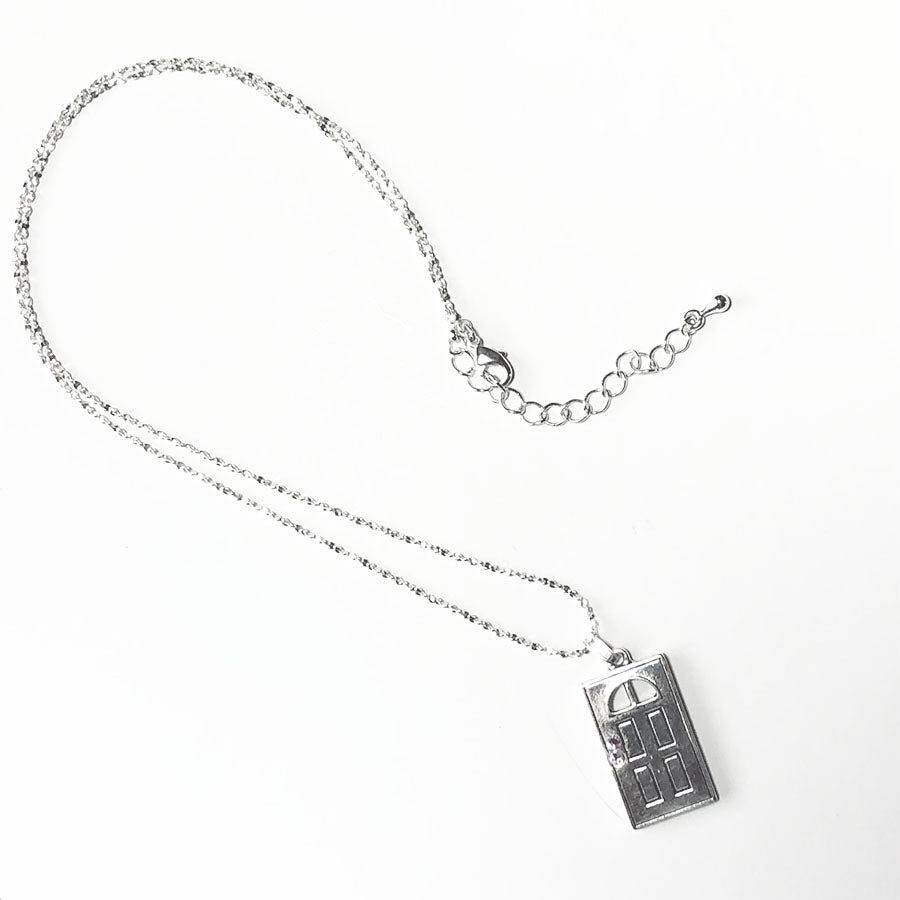 My Secret Door Necklace - Silver