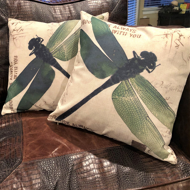 Dragonfly Pillows