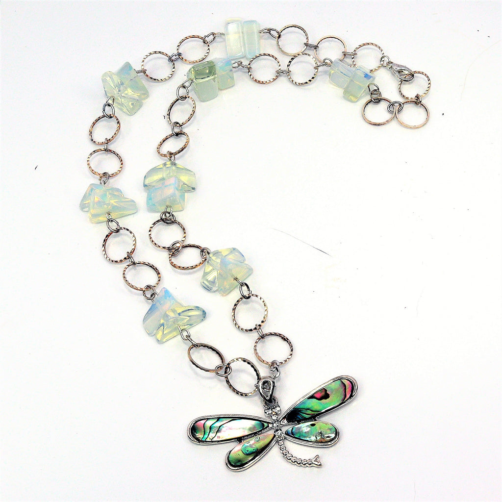 Water Dragonfly Necklace