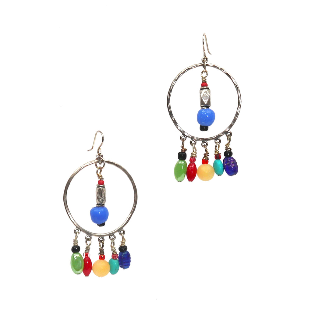 Multi-Colored Earrings #1