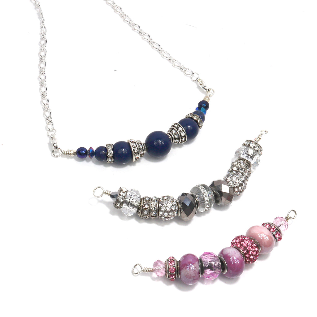 Chain Necklace - 3-Way Party Necklace Set 1